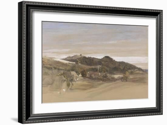 Underriver Hills-Samuel Palmer-Framed Giclee Print