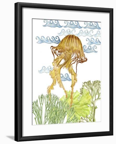 Undersea Creatures IV-Melissa Wang-Framed Art Print