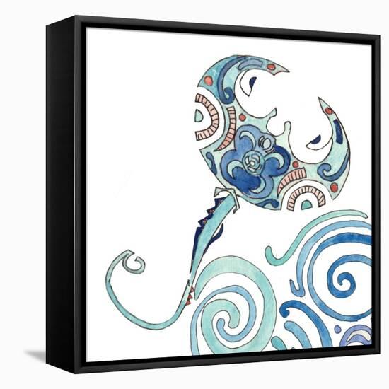 Undersea Luau IV-Alicia Ludwig-Framed Stretched Canvas