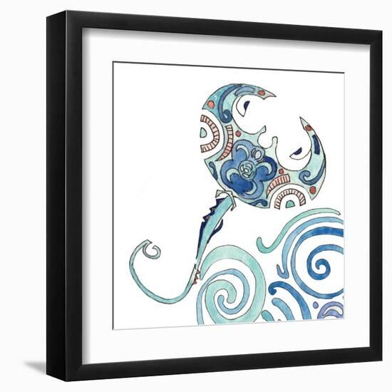 Undersea Luau IV-Alicia Ludwig-Framed Art Print