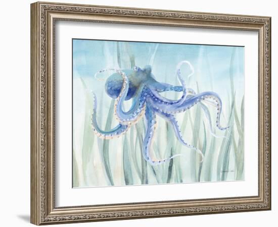 Undersea Octopus Seaweed-Danhui Nai-Framed Art Print