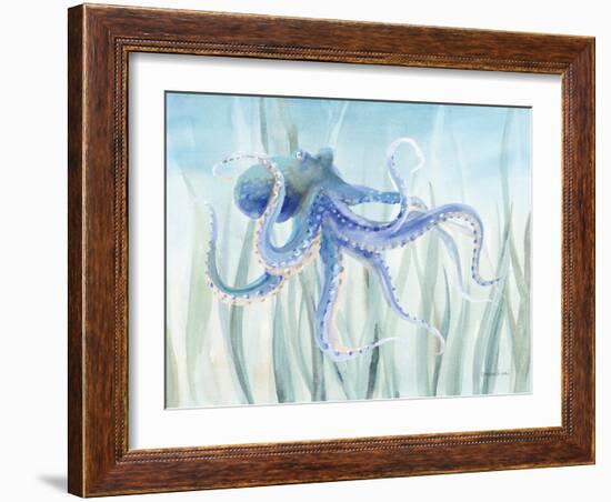 Undersea Octopus Seaweed-Danhui Nai-Framed Art Print