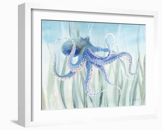 Undersea Octopus Seaweed-Danhui Nai-Framed Art Print