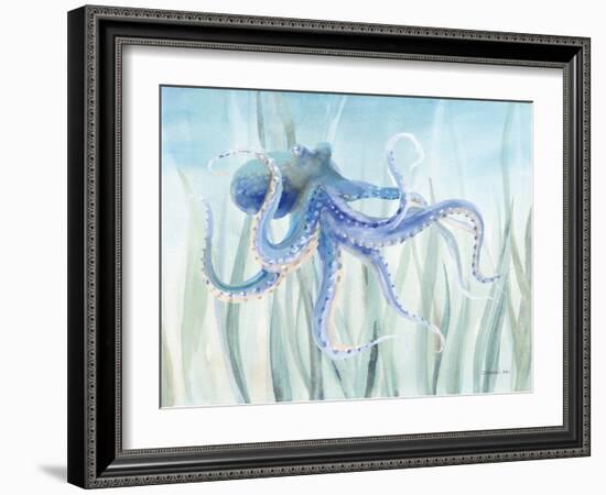 Undersea Octopus Seaweed-Danhui Nai-Framed Art Print