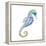 Undersea Seahorse-Danhui Nai-Framed Stretched Canvas