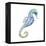 Undersea Seahorse-Danhui Nai-Framed Stretched Canvas