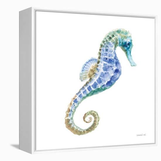 Undersea Seahorse-Danhui Nai-Framed Stretched Canvas