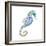 Undersea Seahorse-Danhui Nai-Framed Art Print