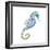 Undersea Seahorse-Danhui Nai-Framed Art Print