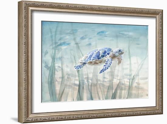 Undersea Turtle-Danhui Nai-Framed Premium Giclee Print