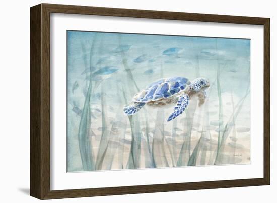 Undersea Turtle-Danhui Nai-Framed Premium Giclee Print