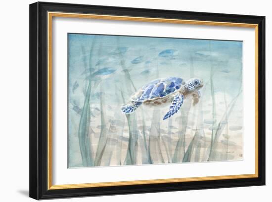 Undersea Turtle-Danhui Nai-Framed Premium Giclee Print