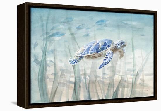 Undersea Turtle-Danhui Nai-Framed Stretched Canvas