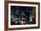 Underside of Bridge at Night-David Barbour-Framed Photo