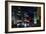 Underside of Bridge at Night-David Barbour-Framed Photo