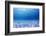 Underwater Background in the Sea-Rich Carey-Framed Photographic Print