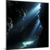 Underwater Cave-Alexander Semenov-Mounted Premium Photographic Print