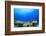 Underwater Coral Reef and Tropical Fish in Ocean-Rich Carey-Framed Photographic Print