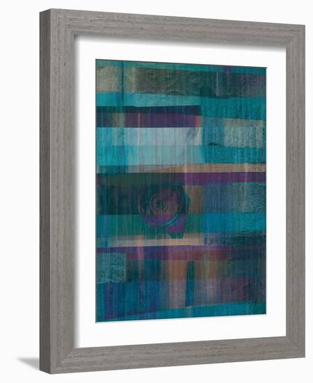 Underwater I-Ricki Mountain-Framed Art Print