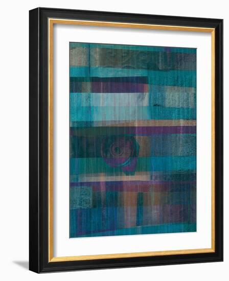 Underwater I-Ricki Mountain-Framed Art Print