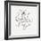 Underwater Life III-Daphne Brissonnet-Framed Premium Giclee Print