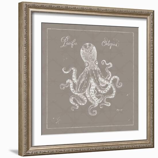 Underwater Life X Greige-Daphne Brissonnet-Framed Art Print