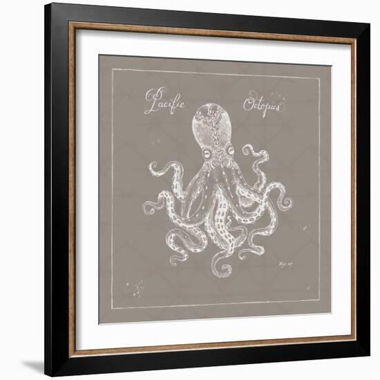 Underwater Life X Greige-Daphne Brissonnet-Framed Art Print