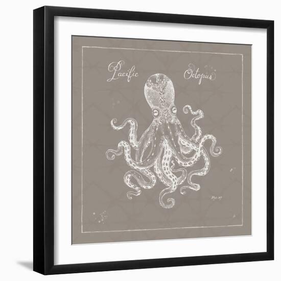 Underwater Life X Greige-Daphne Brissonnet-Framed Art Print