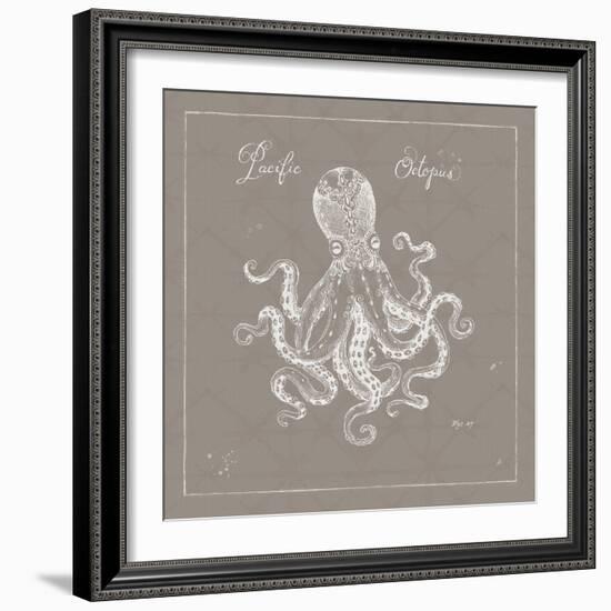 Underwater Life X Greige-Daphne Brissonnet-Framed Art Print