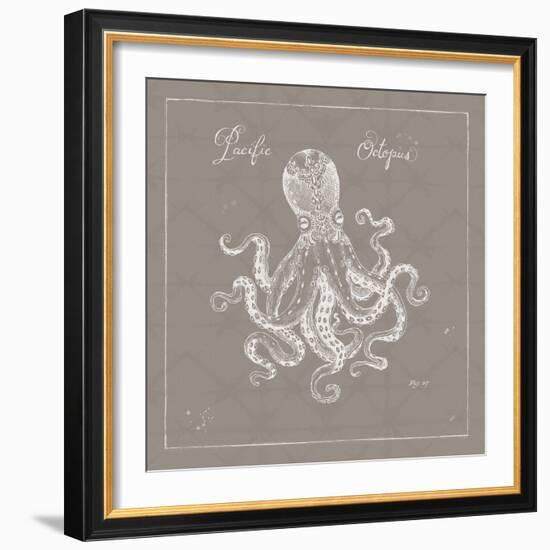 Underwater Life X Greige-Daphne Brissonnet-Framed Art Print