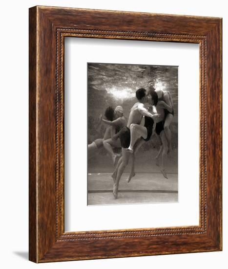 Underwater Love-null-Framed Giclee Print