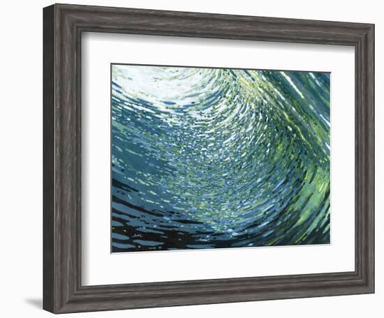 Underwater Movement-Margaret Juul-Framed Art Print