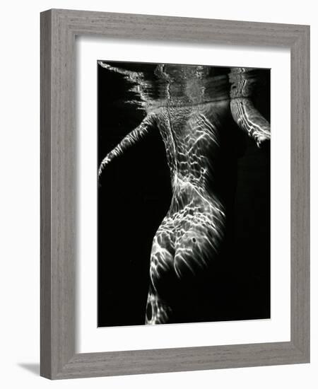 Underwater Nude, 1979-Brett Weston-Framed Photographic Print