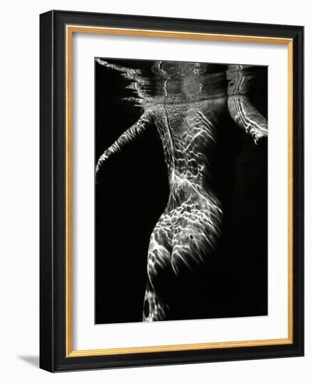 Underwater Nude, 1979-Brett Weston-Framed Photographic Print