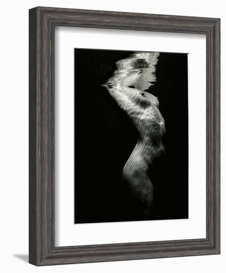 Underwater Nude, 1980-Brett Weston-Framed Photographic Print