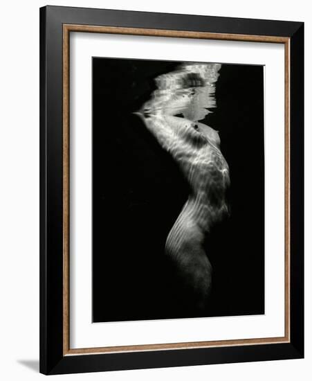 Underwater Nude, 1980-Brett Weston-Framed Photographic Print