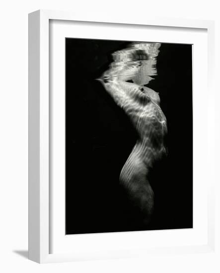 Underwater Nude, 1980-Brett Weston-Framed Photographic Print