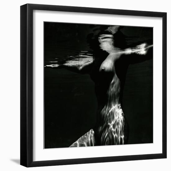 Underwater Nude, 1981-Brett Weston-Framed Photographic Print