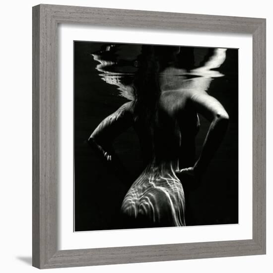 Underwater Nude, 1981-Brett Weston-Framed Photographic Print