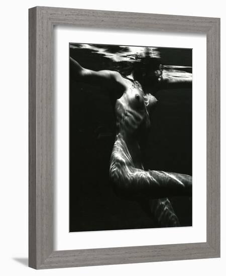 Underwater Nude, 1981-Brett Weston-Framed Photographic Print