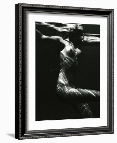 Underwater Nude, 1981-Brett Weston-Framed Photographic Print