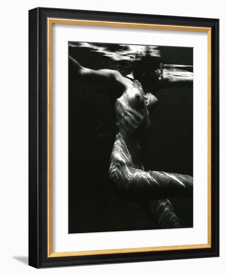 Underwater Nude, 1981-Brett Weston-Framed Photographic Print