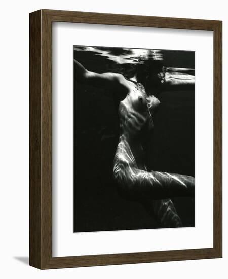 Underwater Nude, 1981-Brett Weston-Framed Photographic Print