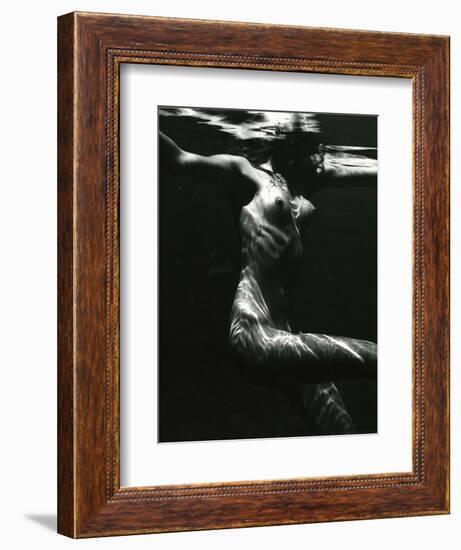 Underwater Nude, 1981-Brett Weston-Framed Photographic Print