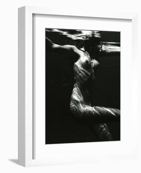 Underwater Nude, 1981-Brett Weston-Framed Photographic Print