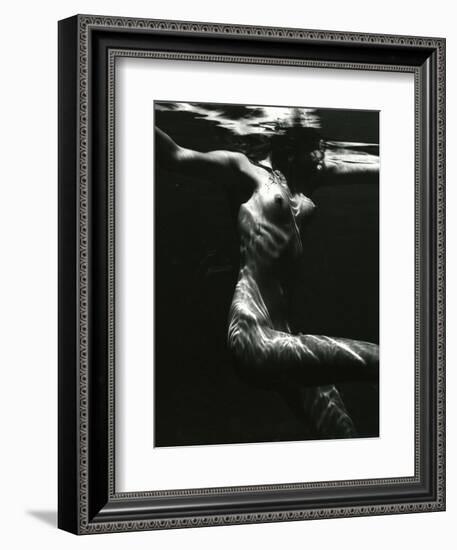 Underwater Nude, 1981-Brett Weston-Framed Photographic Print