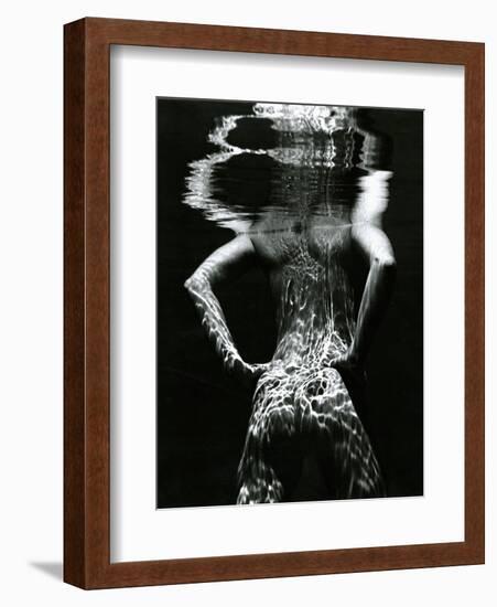 Underwater Nude, 1981-Brett Weston-Framed Photographic Print