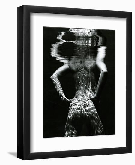 Underwater Nude, 1981-Brett Weston-Framed Photographic Print