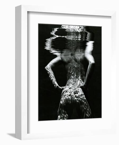 Underwater Nude, 1981-Brett Weston-Framed Photographic Print