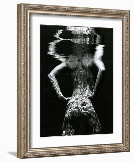 Underwater Nude, 1981-Brett Weston-Framed Photographic Print